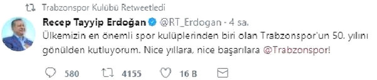 Trabzonspor\'dan 50\'nci Yılında Coşkulu Kutlama