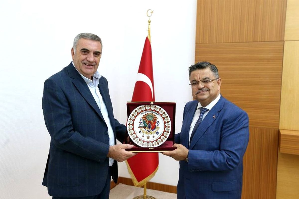 Başkan Toçoğlu ve Başkan Yağcı Bir Araya Geldiler