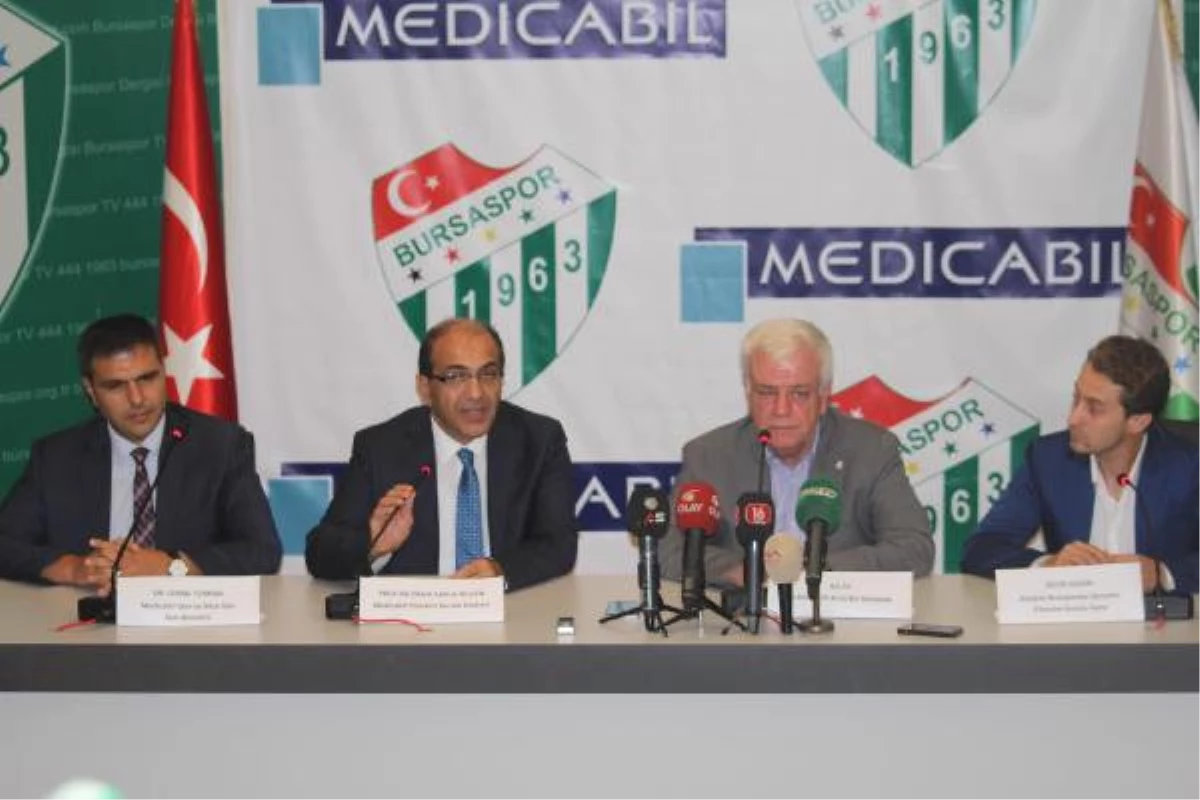 Bursaspor\'un Basketbol ve Altyapı Takımlarına Sağlık Sponsoru Belli Oldu