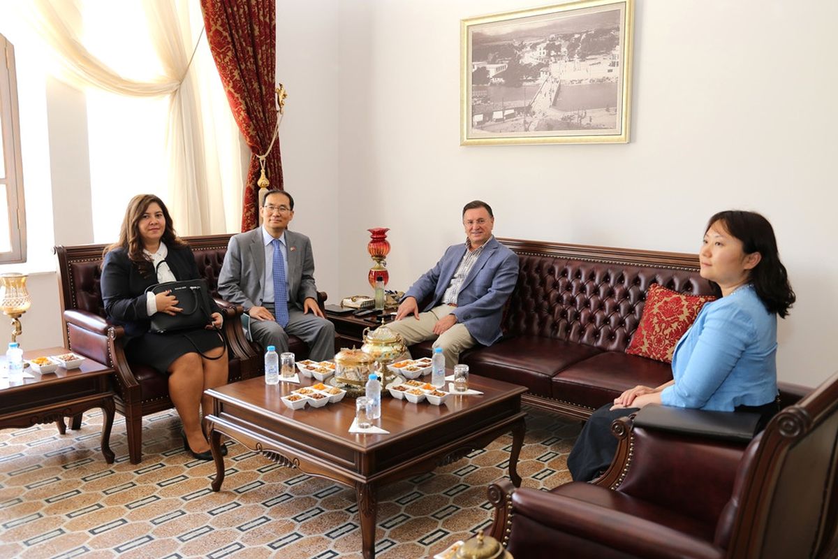 Güney Kore Büyükelçisi Hatay\'da