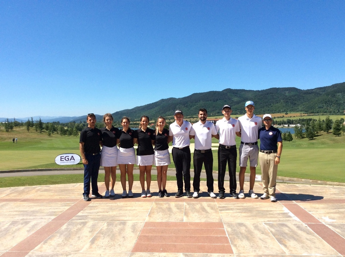 Milli Golfçüler Avrupa Şampiyonası\'nda Yarı Finalde