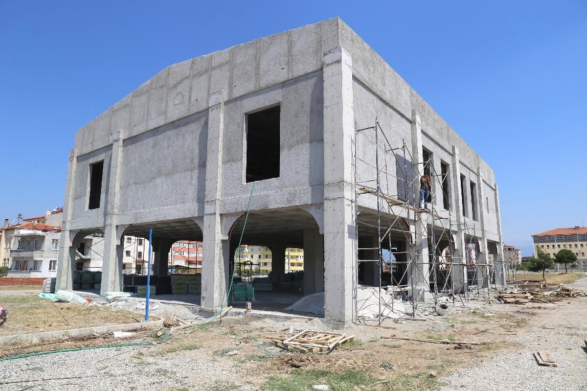 Pazaryeri ve Düğün Salonu Yapımında Sona Geliniyor