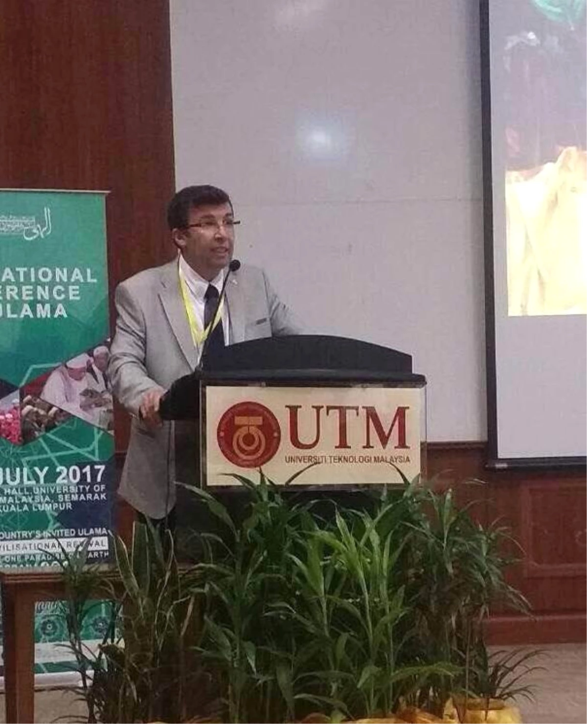 Prof. Dr. Kuşpınar, Uluslararası Ulema Konferansında Baş Konuşmacı Oldu
