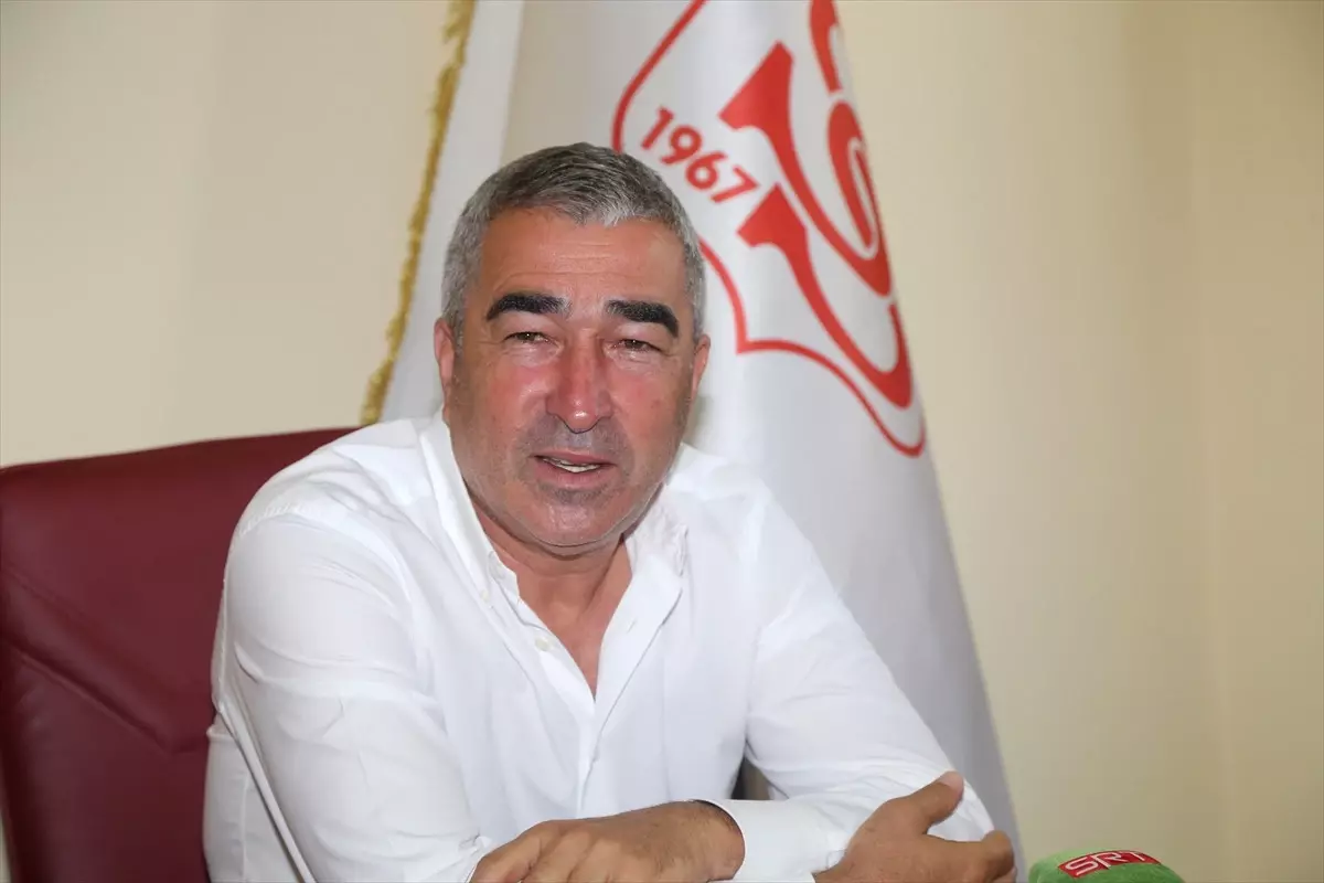 Sivasspor Teknik Direktörü Aybaba Açıklaması