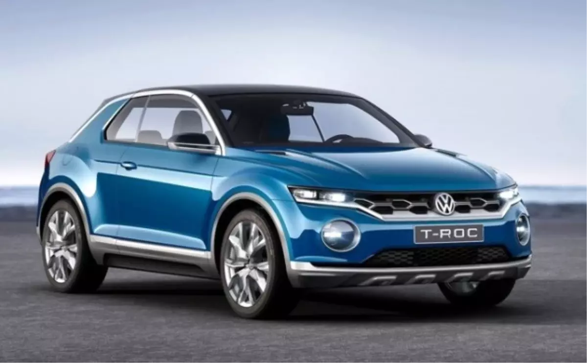 Volkswagen\'dan Tamamen Yeni Bir Model: T-Roc Crossover