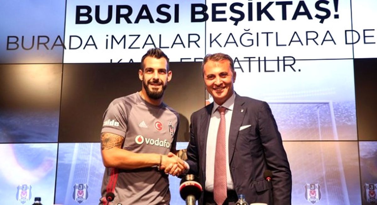 Beşiktaş, Negredo\'yu Basına Tanıttı (1)