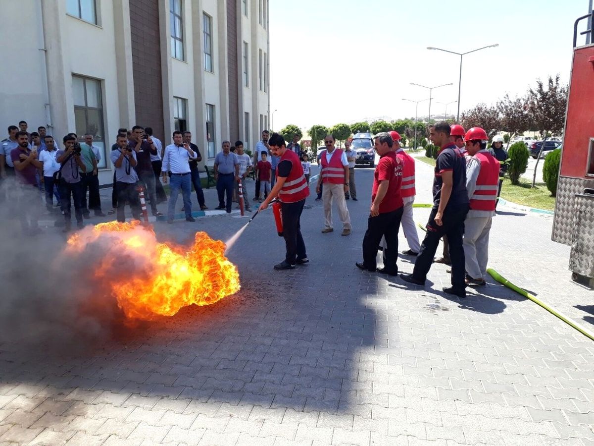 Besni Devlet Hastanesindeki Tatbikat Gerçeği Aratmadı