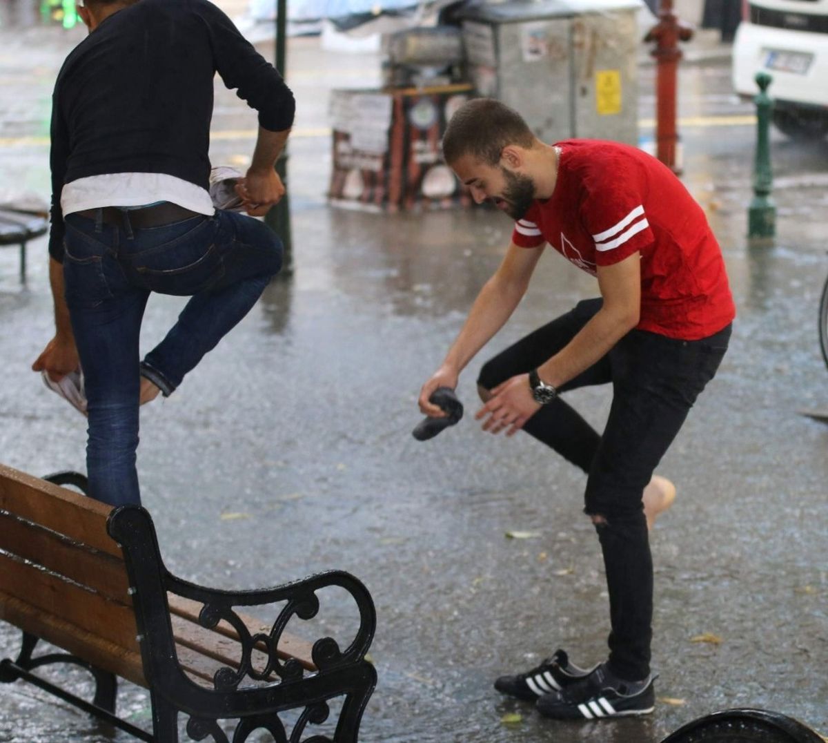 Eskişehir 10 Dakikada Yağmura Teslim Oldu
