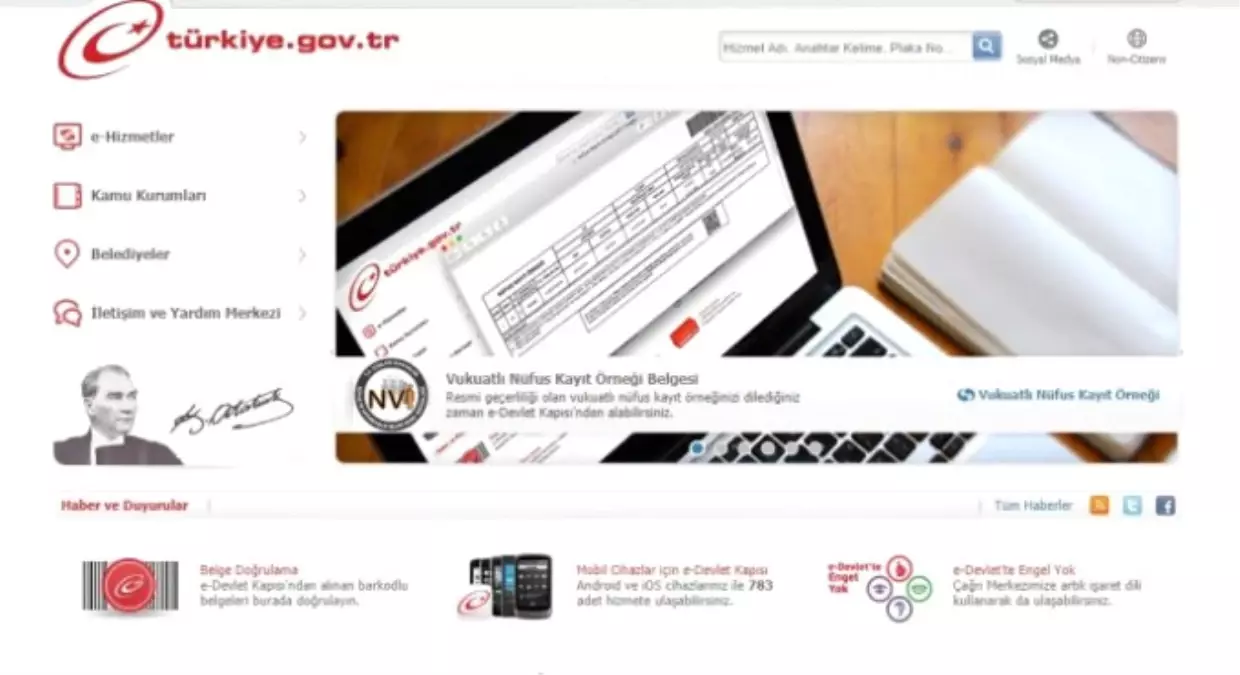 İSKİ Faturaları E-devlet Üzerinden Ödenebilecek