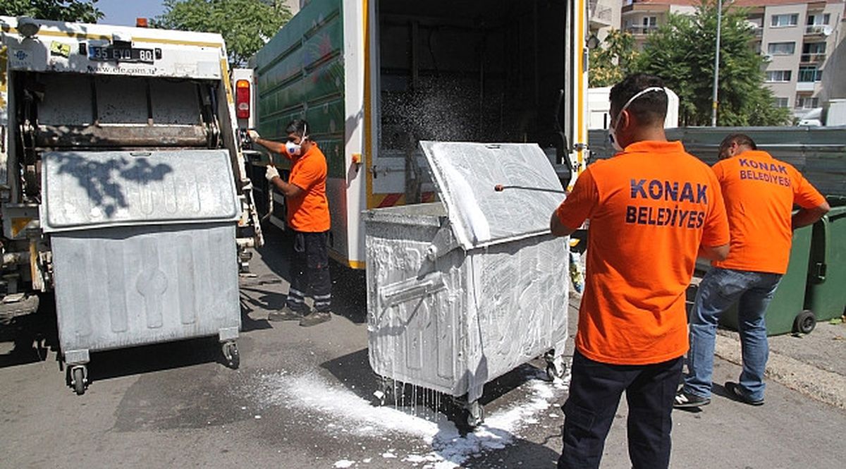 İzmir Konak\'ta Temizlik Elden Bırakılmıyor