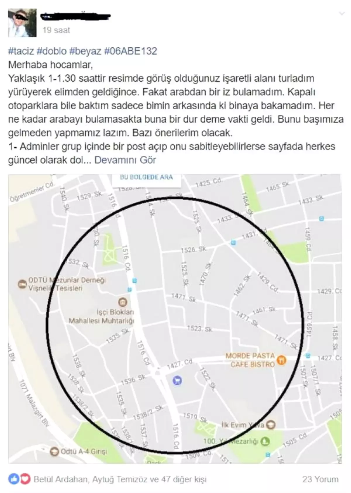 Mahalle Sakinleri Sosyal Medyada Grup Kurup Tacizciyi Yakaladılar