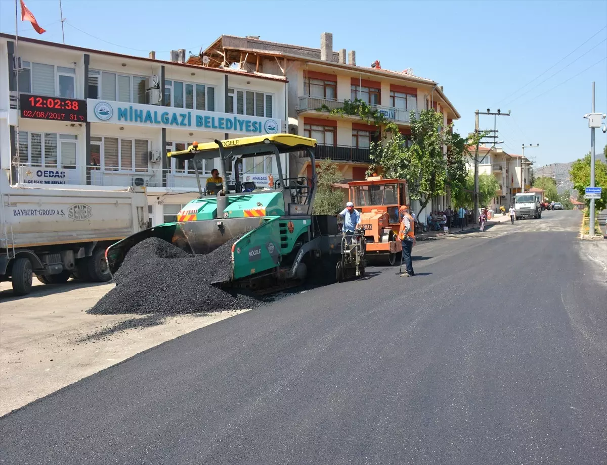 Mihalgazi\'de Yol Yapım Çalışmaları