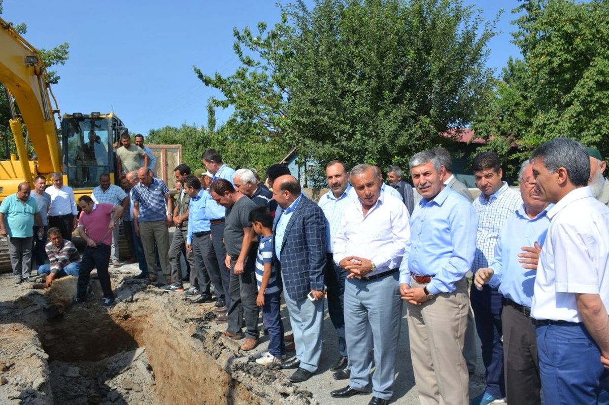 Tatvan\'da Altyapı Çalışması