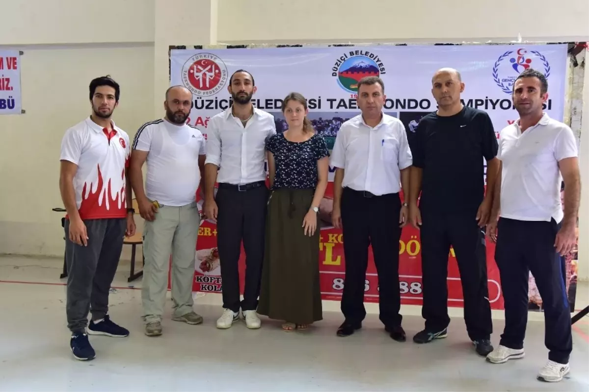 Teakwondo İl Birincileri Düziçi\'nde Belli Oldu