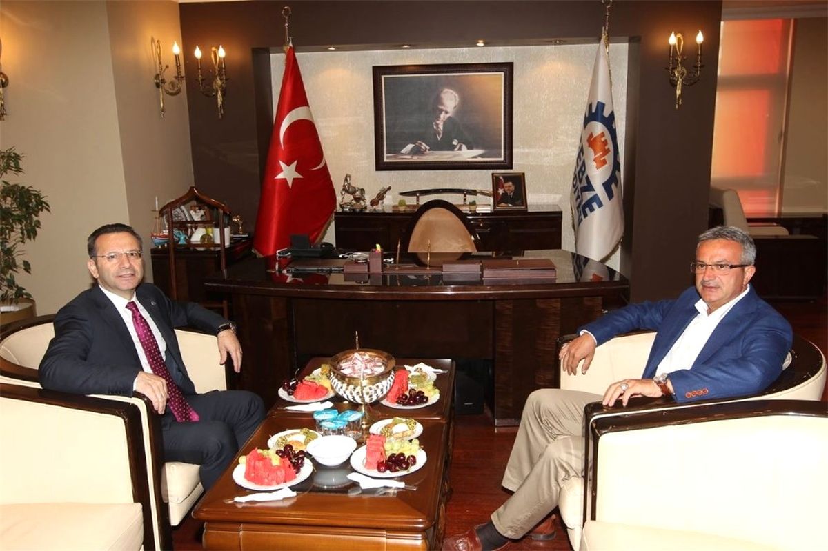 Vali Aksoy\'dan Başkan Köşker\'e Ziyaret