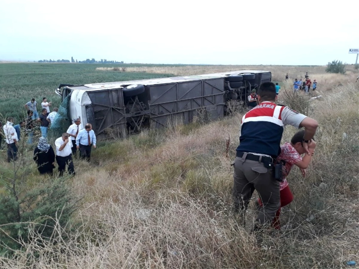Amasya\'da Otobüs Kazası: 5 Ölü, 36 Yaralı