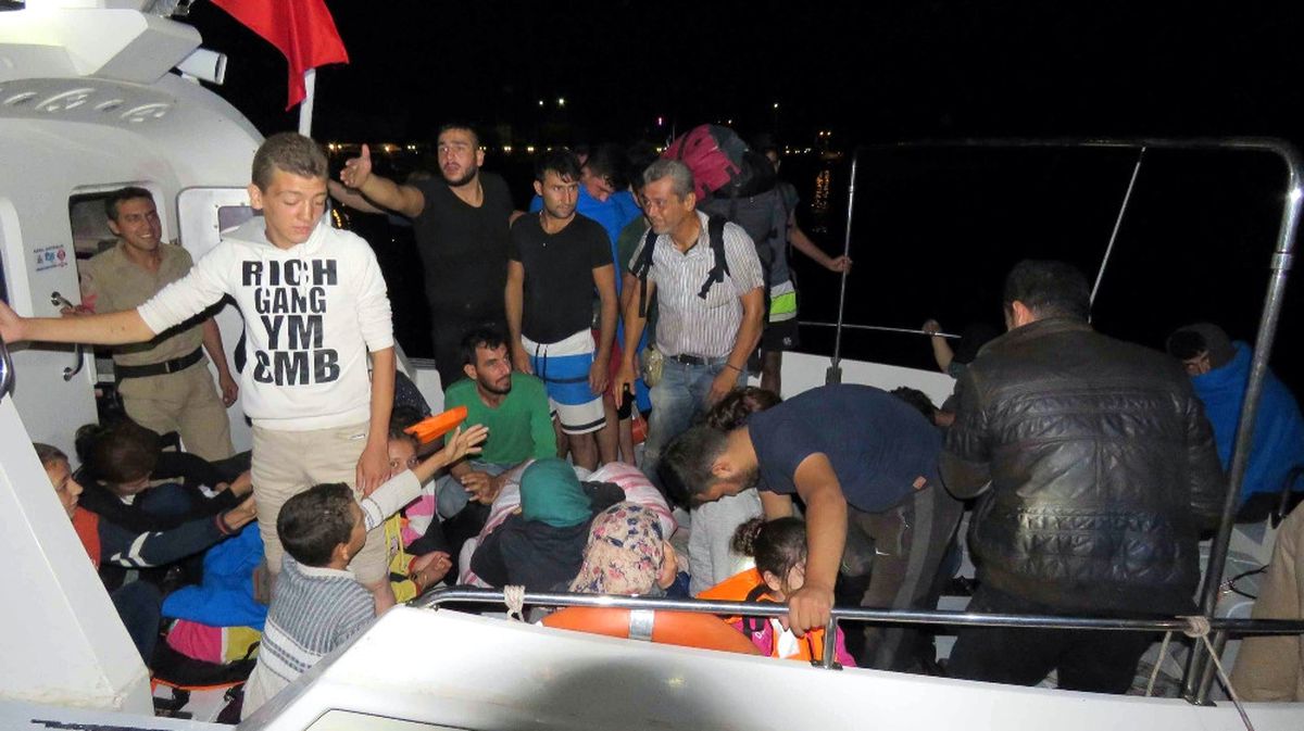 Çanakkale\'de 29 Kaçak Göçmen Yakalandı