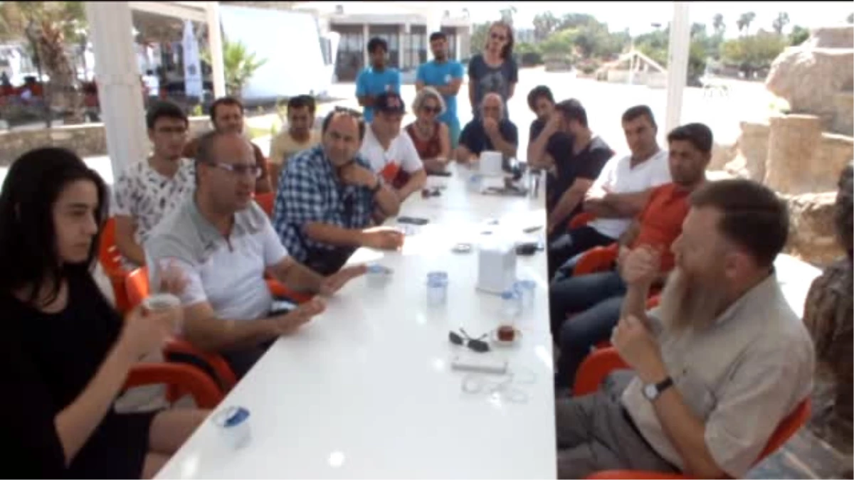 CHP Mersin Milletvekili Atıcı\'dan Gençlik Kampına Ziyaret