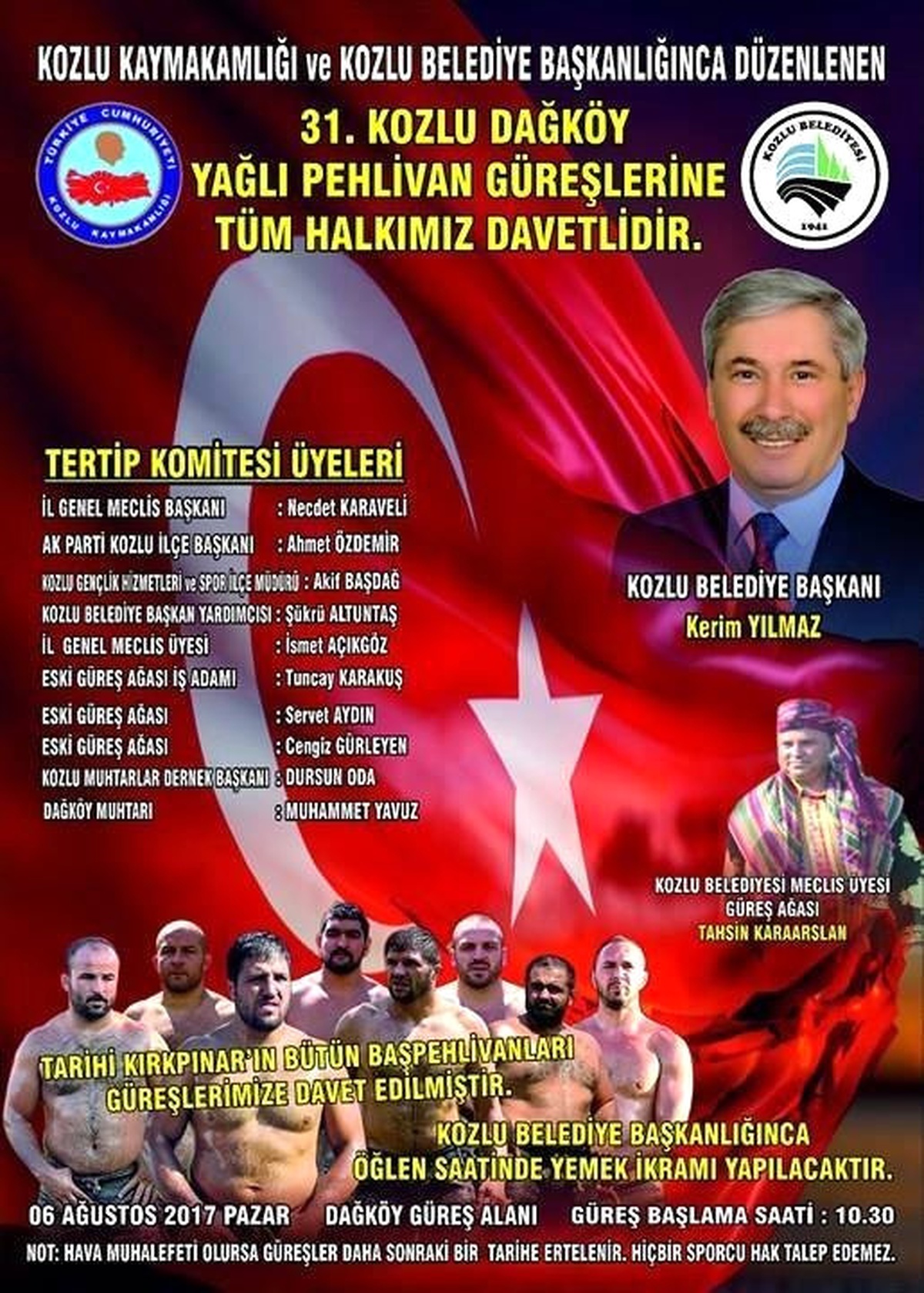 Dağköy Yağlı Güreşleri Tgrt Haber\'de Canlı Yayınlanacak