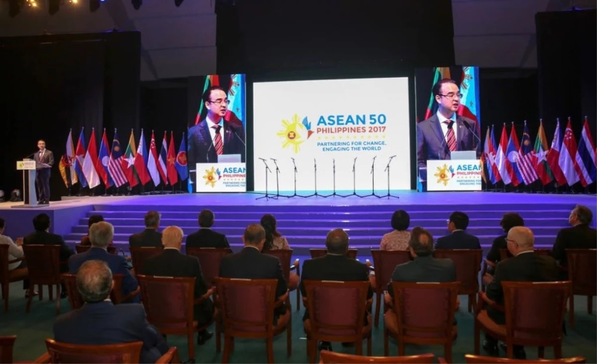 Dışişleri Bakanı Çavuşoğlu, Asean Dışişleri Bakanları Toplantısı Açılış Törenine Katıldı - Manila
