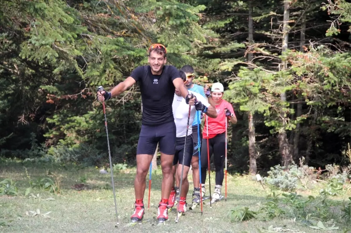 Kayaklı Koşu Milli Takımı, Olimpiyatlara Bolu\'da Hazırlanıyor