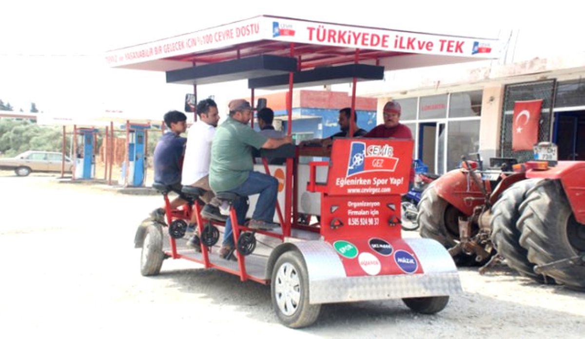 Müşterisiyle Tur Atan Kafe: Çevirgez