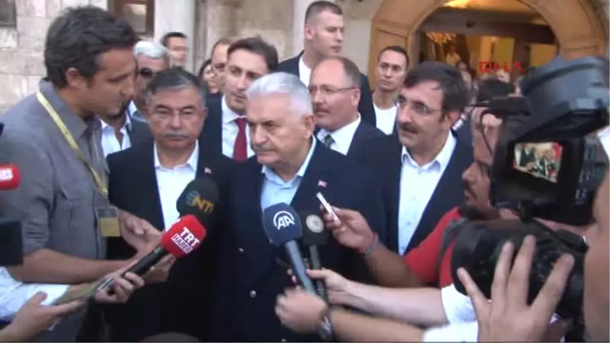 Sivas Başbakan Yıldırım: Kimin Ne Söylediğinin Anlamı Yok