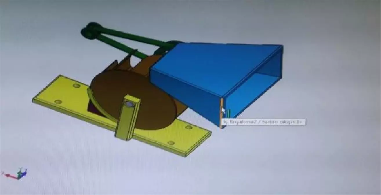 Teknikerin \'Su Türbini\' Projesi Patent Aldı