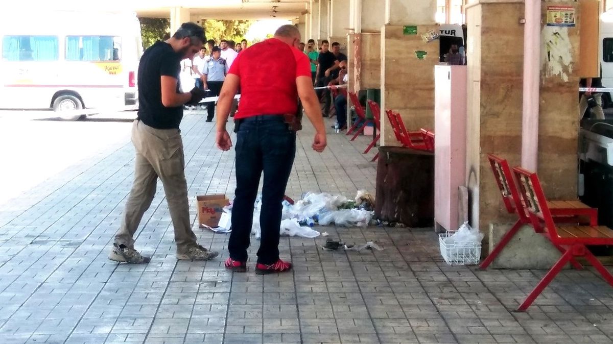 Gaziantep Otogarında Mühimmat Bulundu