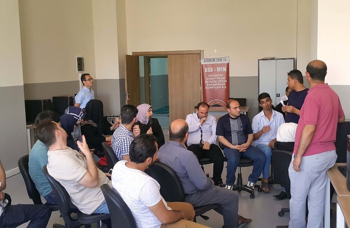 Gso-Mem\'de Mesleki Eğitimler Hız Kesmeden Devam Ediyor