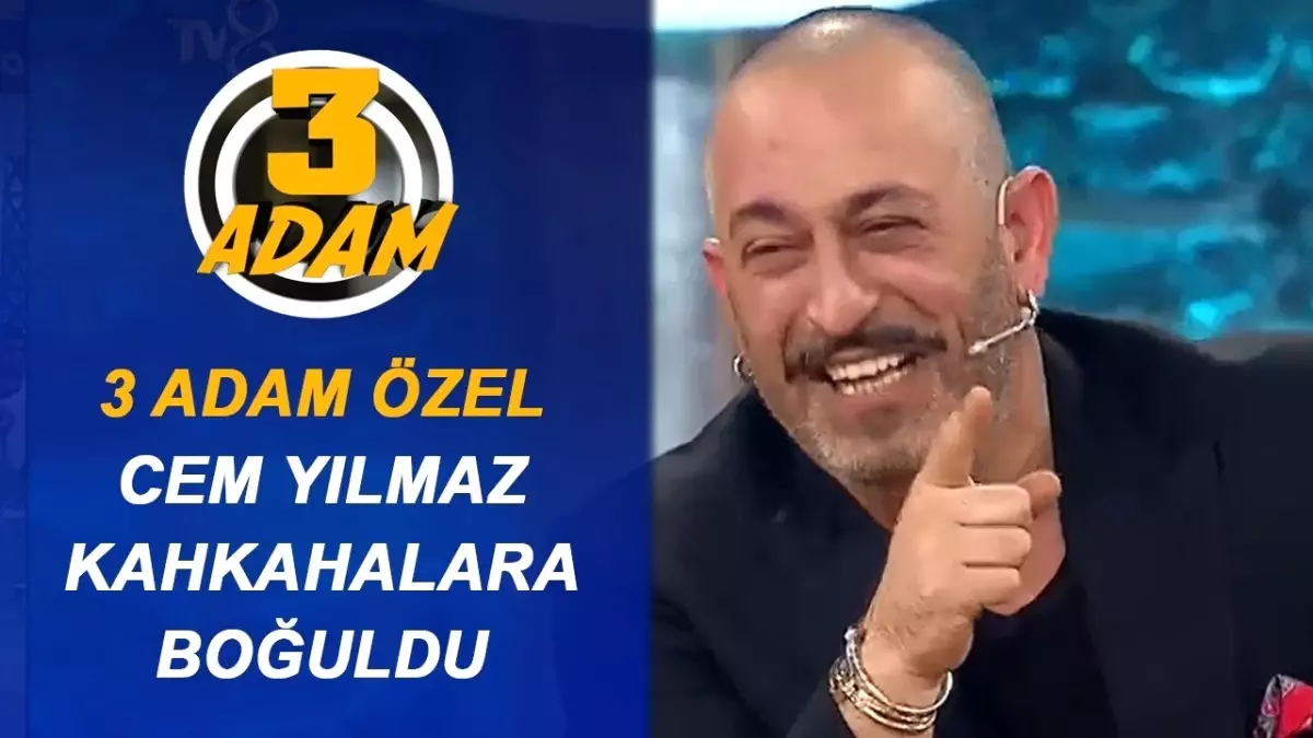 Halkın Verdiği Cevaplar Cem Yılmaz'ı Kahkahalara Boğdu | 3 Adam Özel