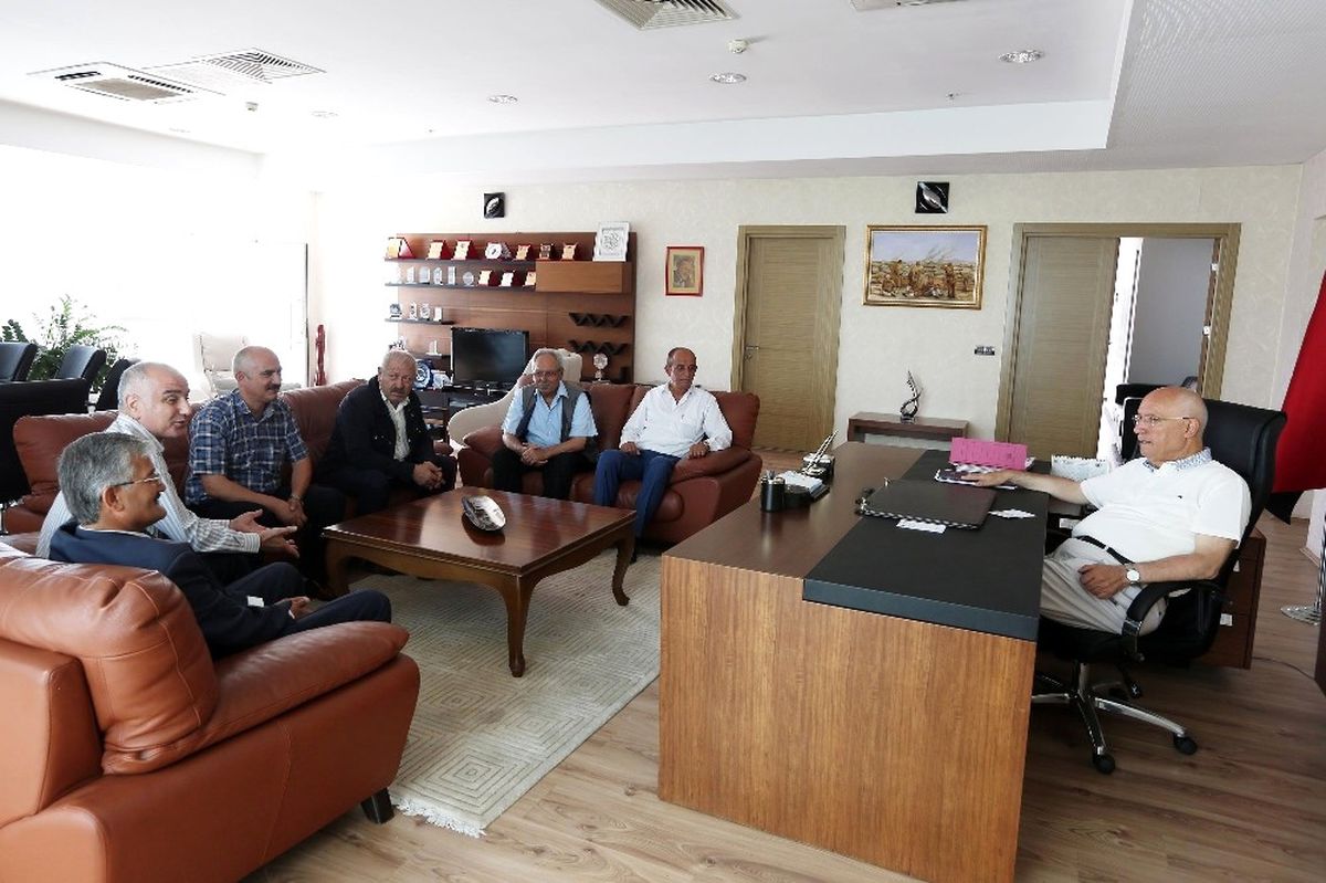 Hemşehri Derneklerinden Başkan Yaşar\'a Ziyaret