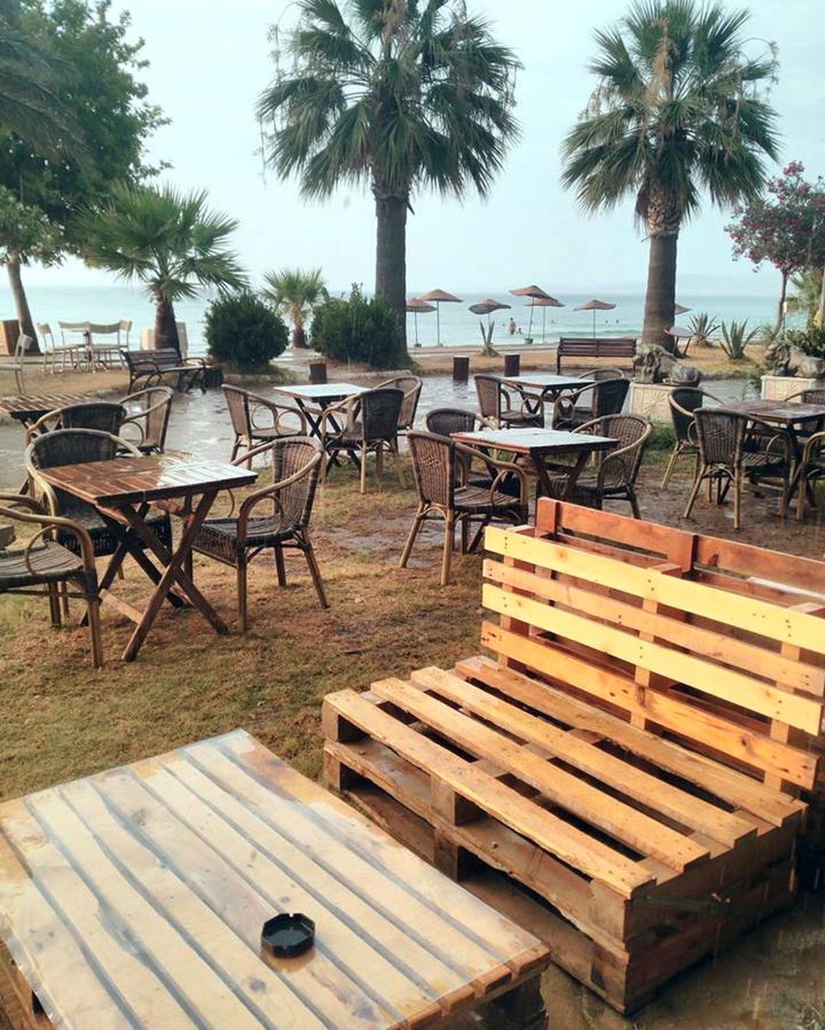Kuşadası\'nda Yaz Yağmuru