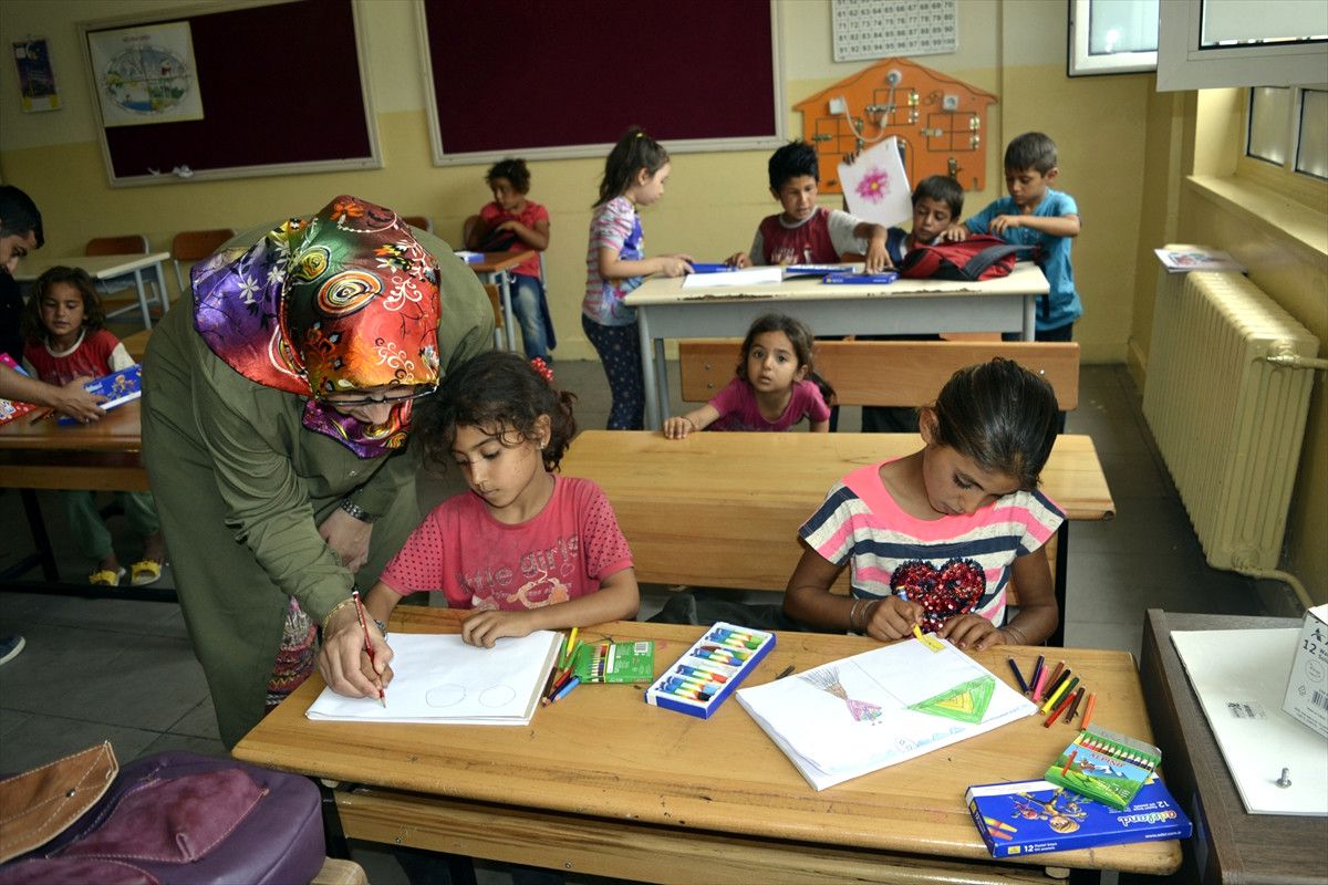 Mevsimlik İşçilerin Çocuklarına Yaz Kursu