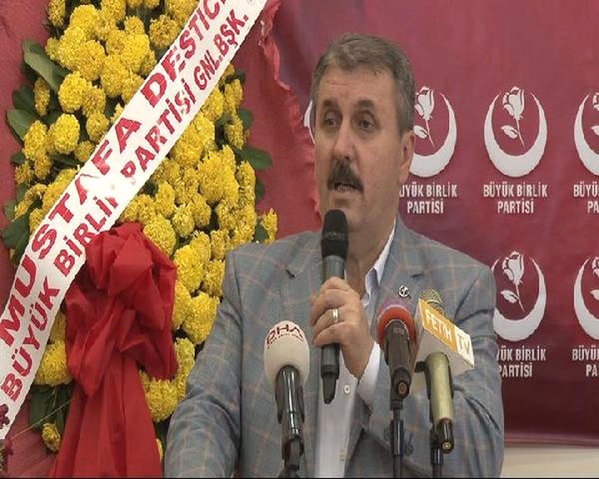 Mustafa Destici\'den Ayhan Oğan\'a Sert Tepki