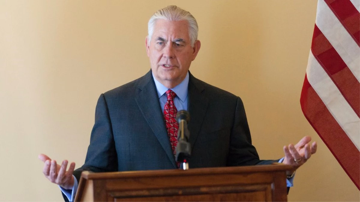 ABD Dışişleri Bakanı Tillerson: Lavrov\'u İlişkilerde Güvensizlik Konusunda Uyardım