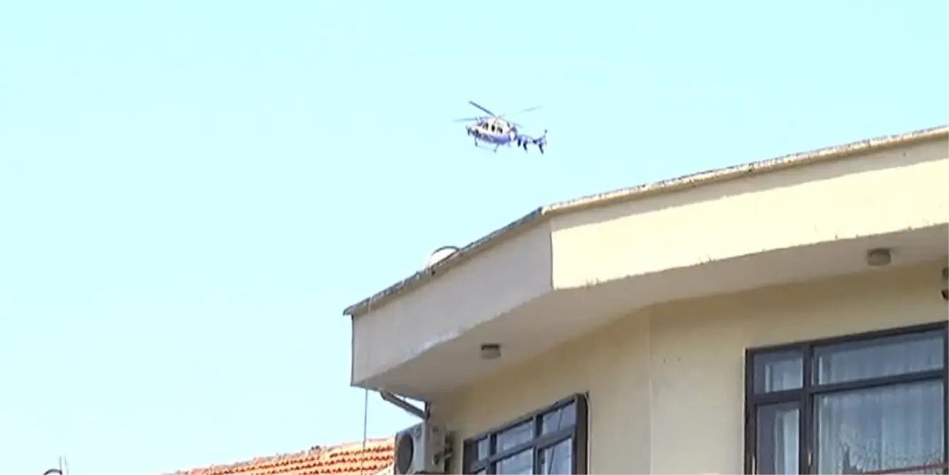 Bakırköy\'de Helikopter Destekli Narkotik Operasyonu!