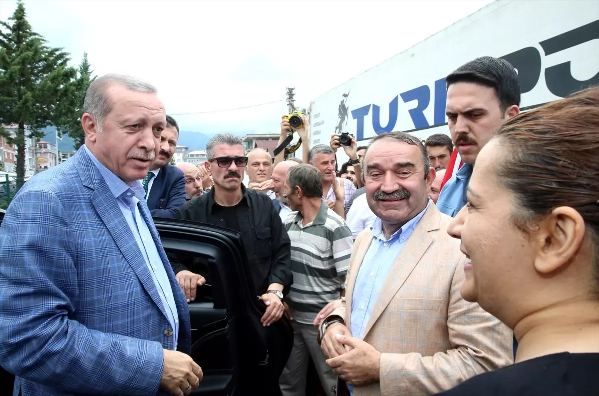 Cumhurbaşkanı Erdoğan Rize\'de