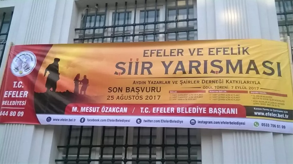 Efeler ve Efelik Konulu Şiir Yarışması