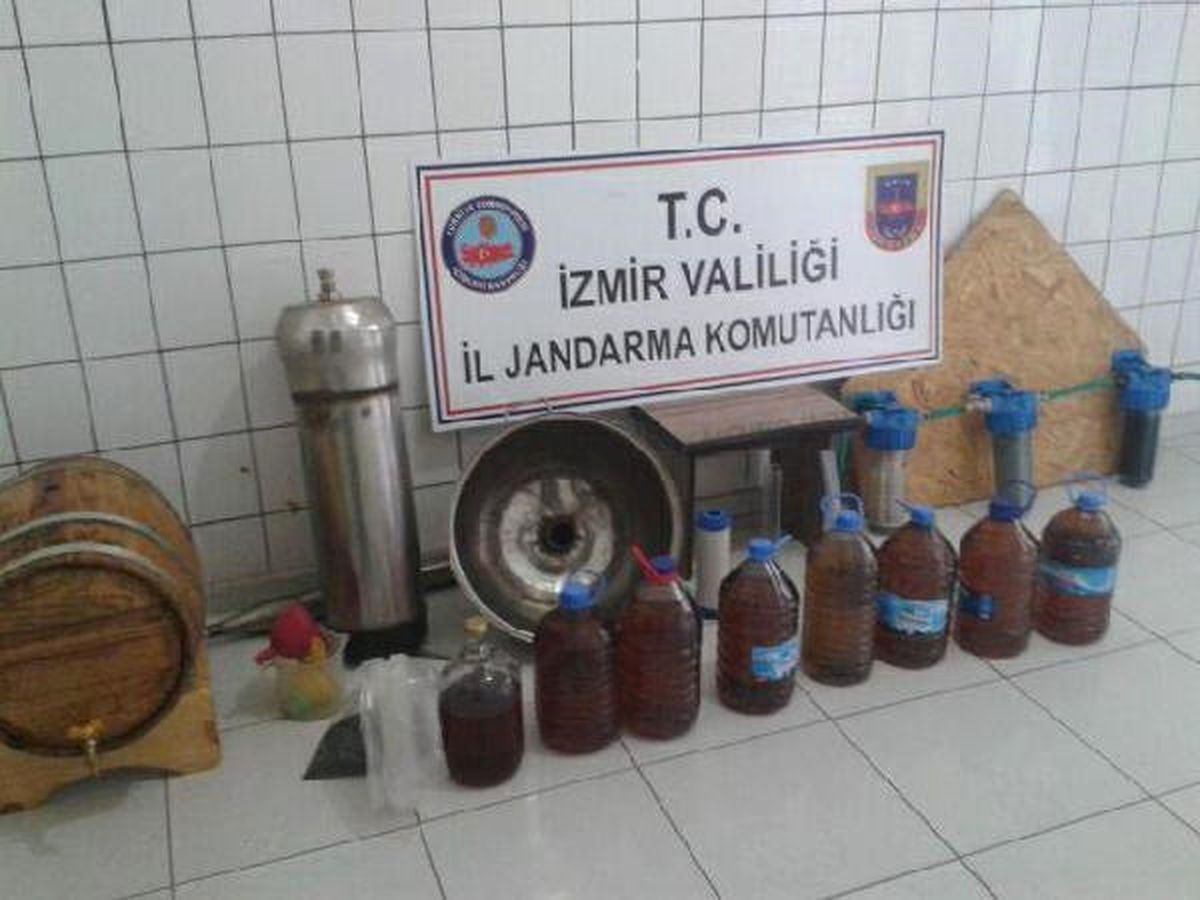 Menemen\'de Sahte İçki Operasyonu