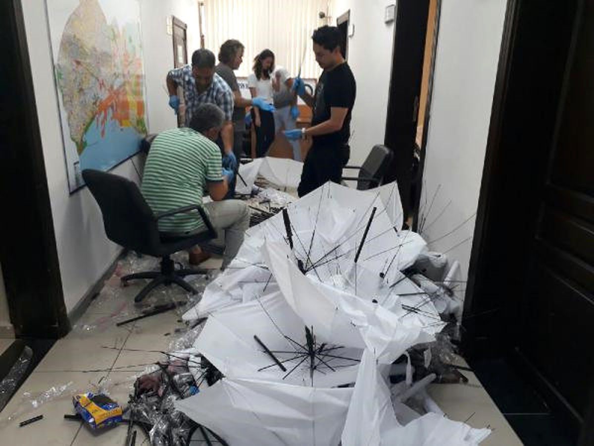 Şemsiye Saplarında 100 Bin 920 Captagon Hap Bulundu