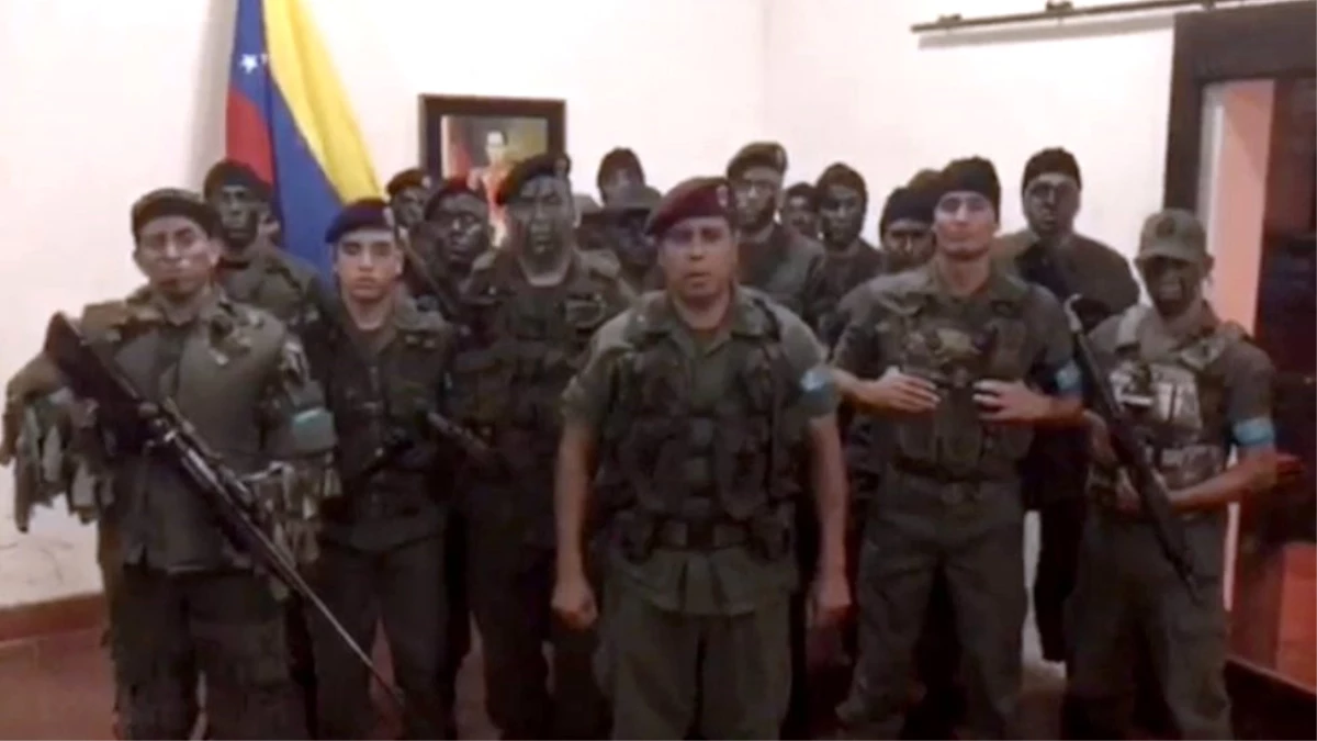 Venezuela\'da Üniformalı Bir Grup \'İsyan\' Gerekçesiyle Tutuklandı