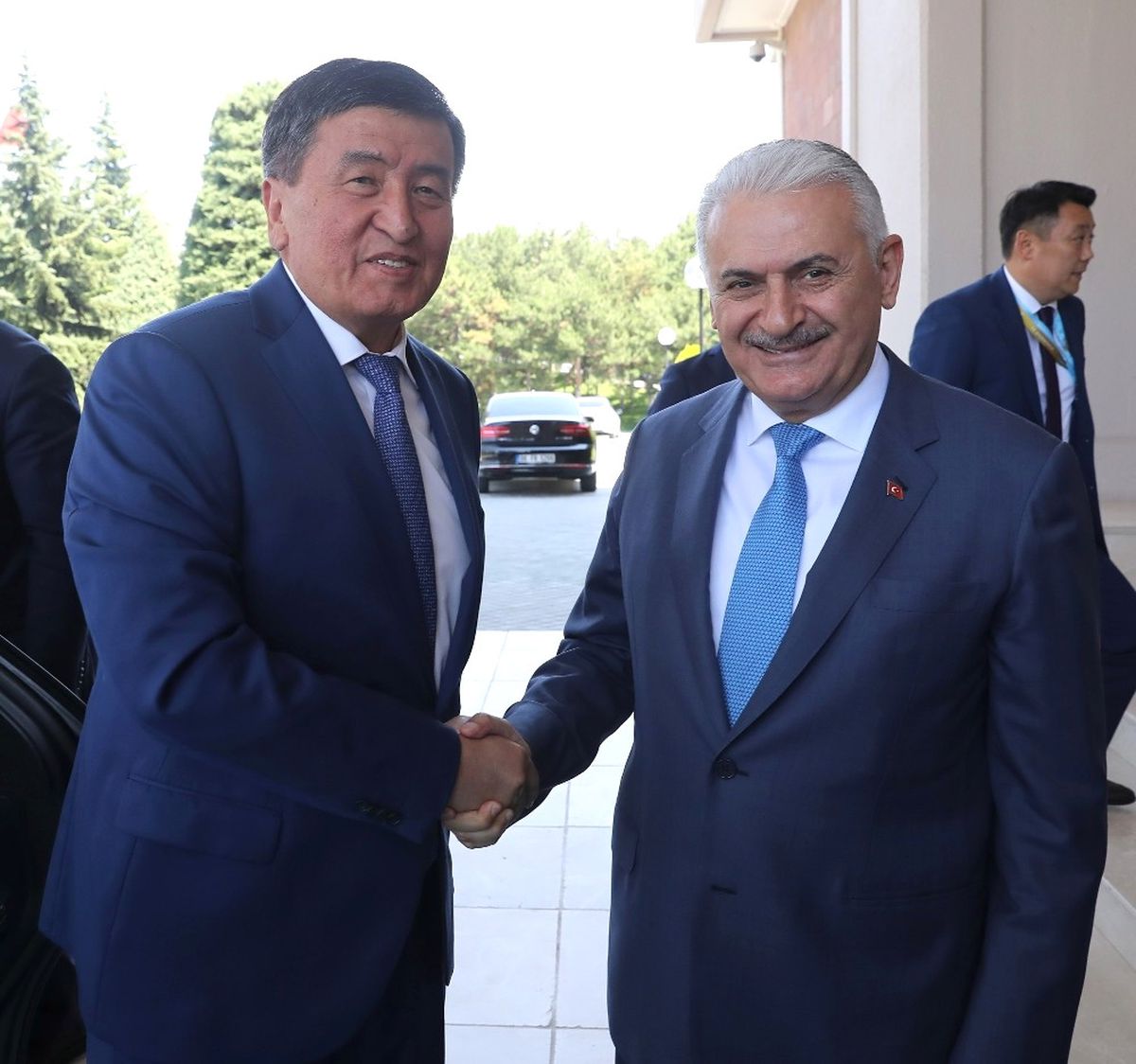 Başbakan Yıldırım, Kırgızistan Başbakanı ile Görüştü