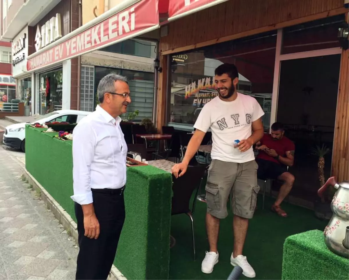 Başkan Köşker, Esnaf Turuyla Güne Başlıyor