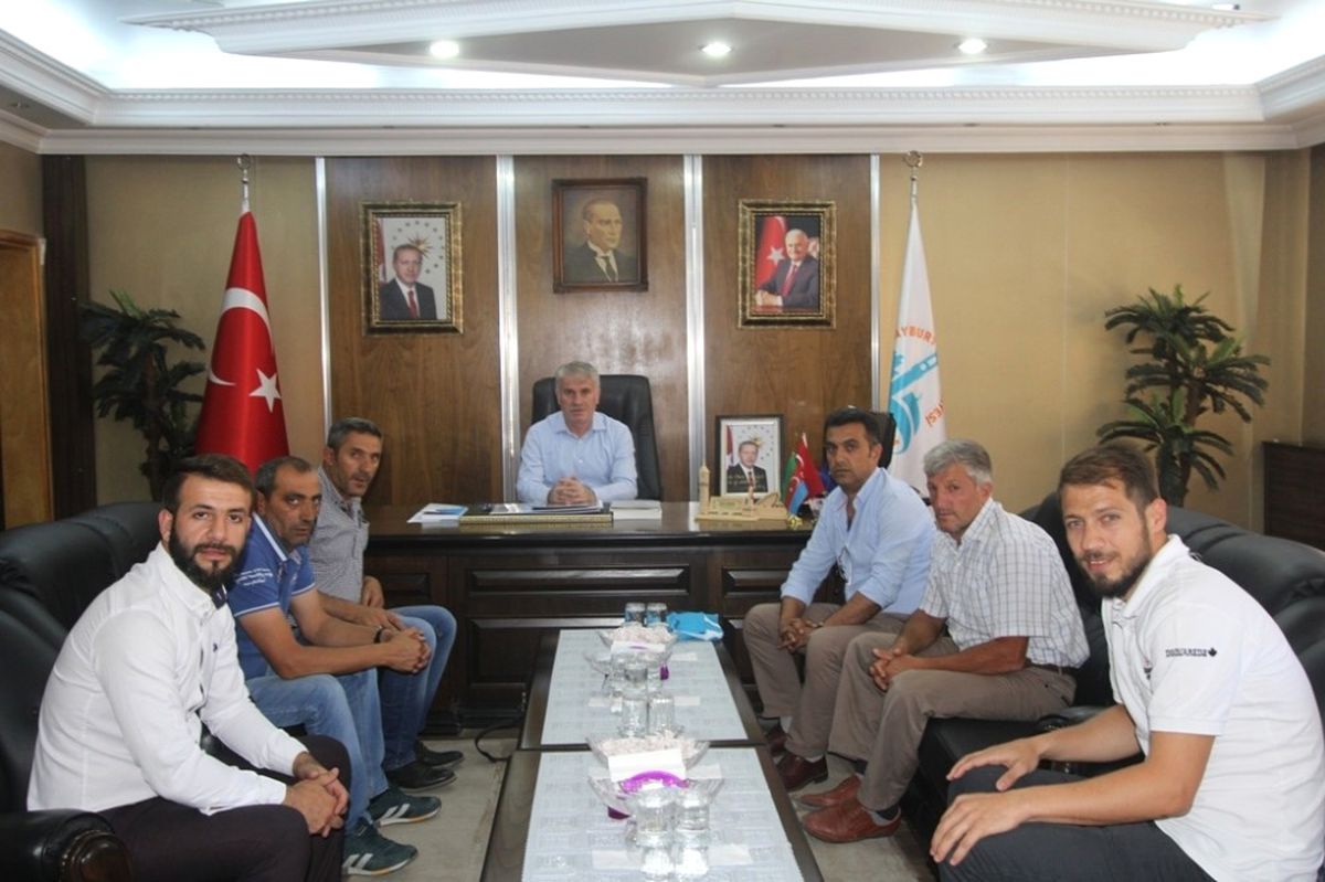Çatıksuspor\'dan Başkan Memiş\'e Ziyaret