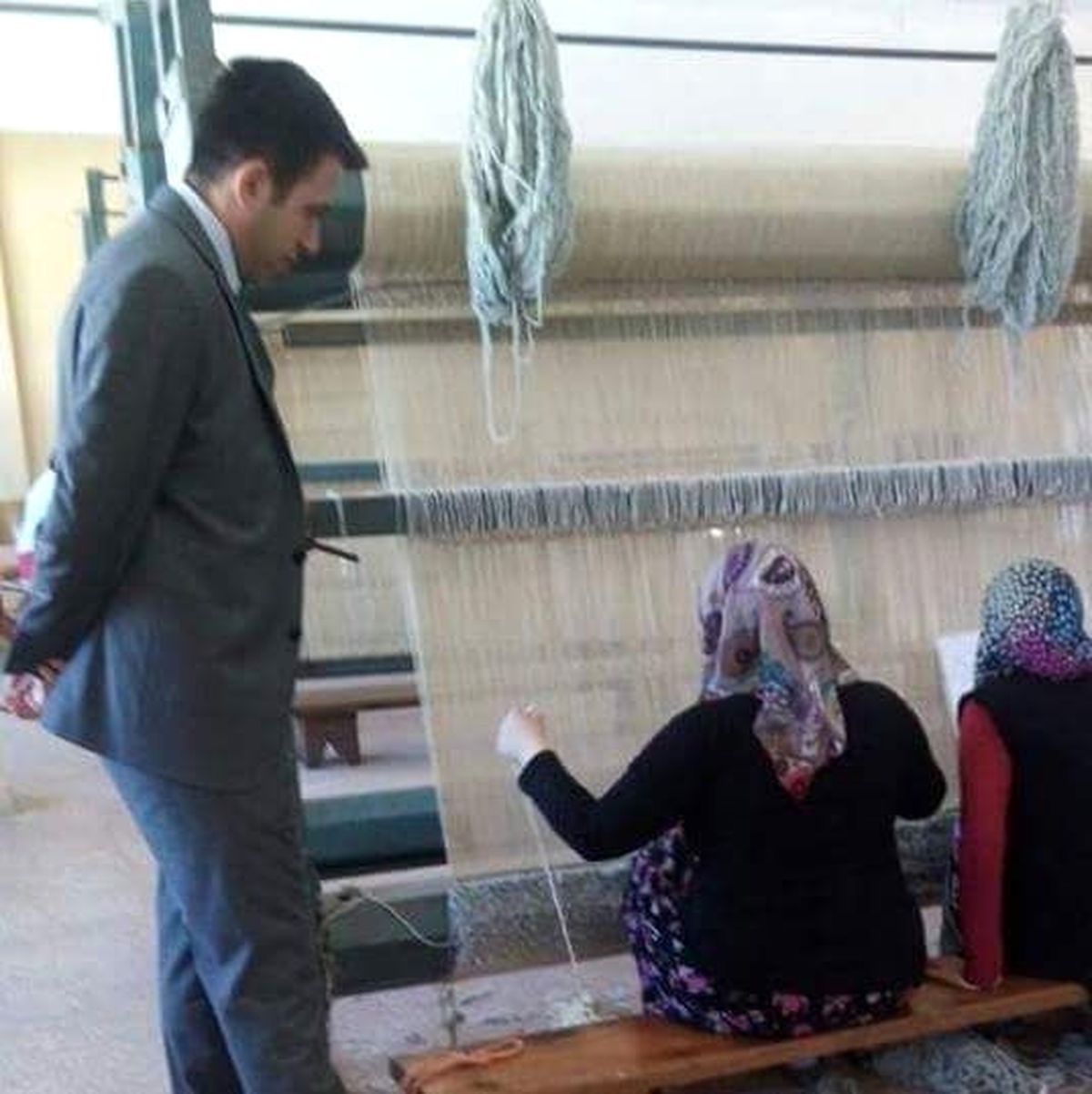 Çavdarhisar\'da Halı Dokuma Kursu Sona Erdi