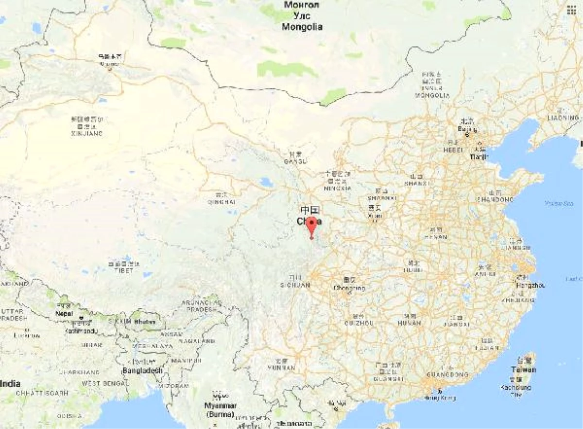 Çin\'de 6,5 Büyüklüğünde Deprem (1)