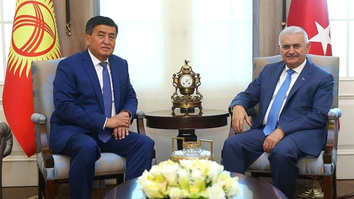Dha Ankara - Başbakan Yıldırım  Kırgız Cumhuriyeti Başbakanı  Jeenbekov ile Görüştü