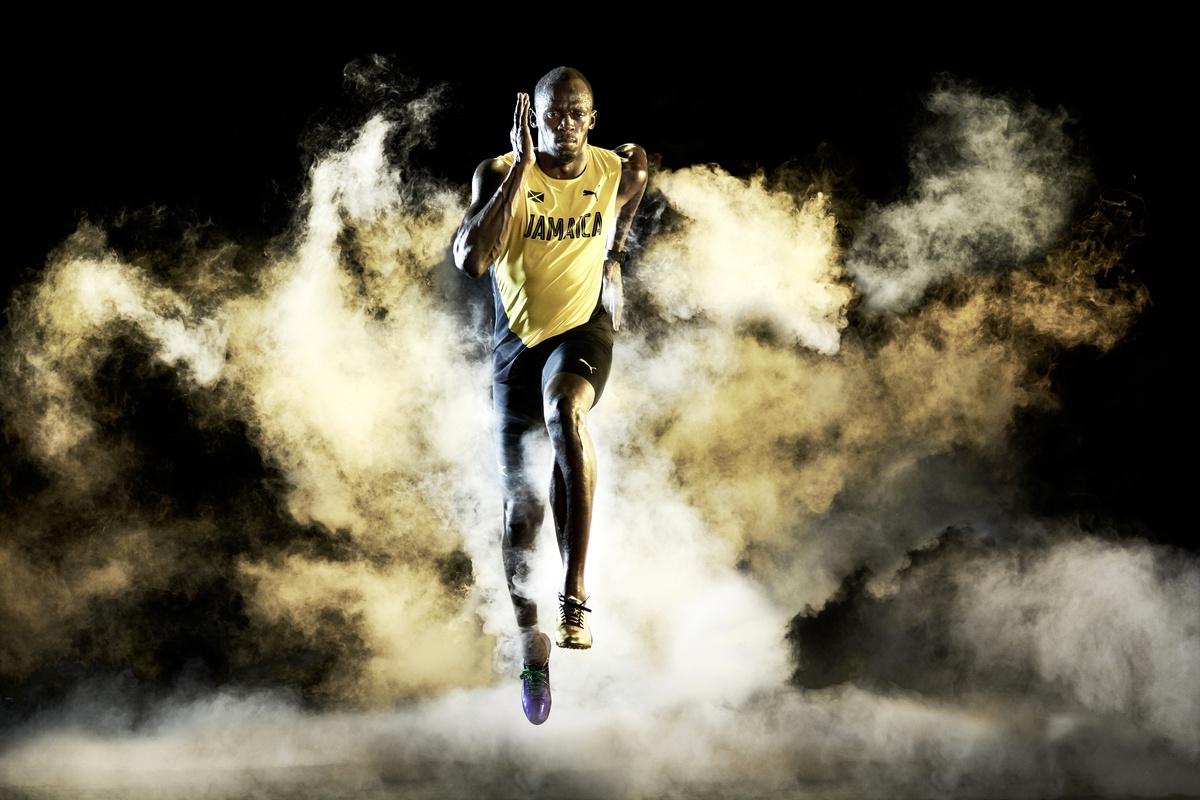 Dünyanın En Hızlı Atletlerinden Usain Bolt\'a Anlamlı Hediye