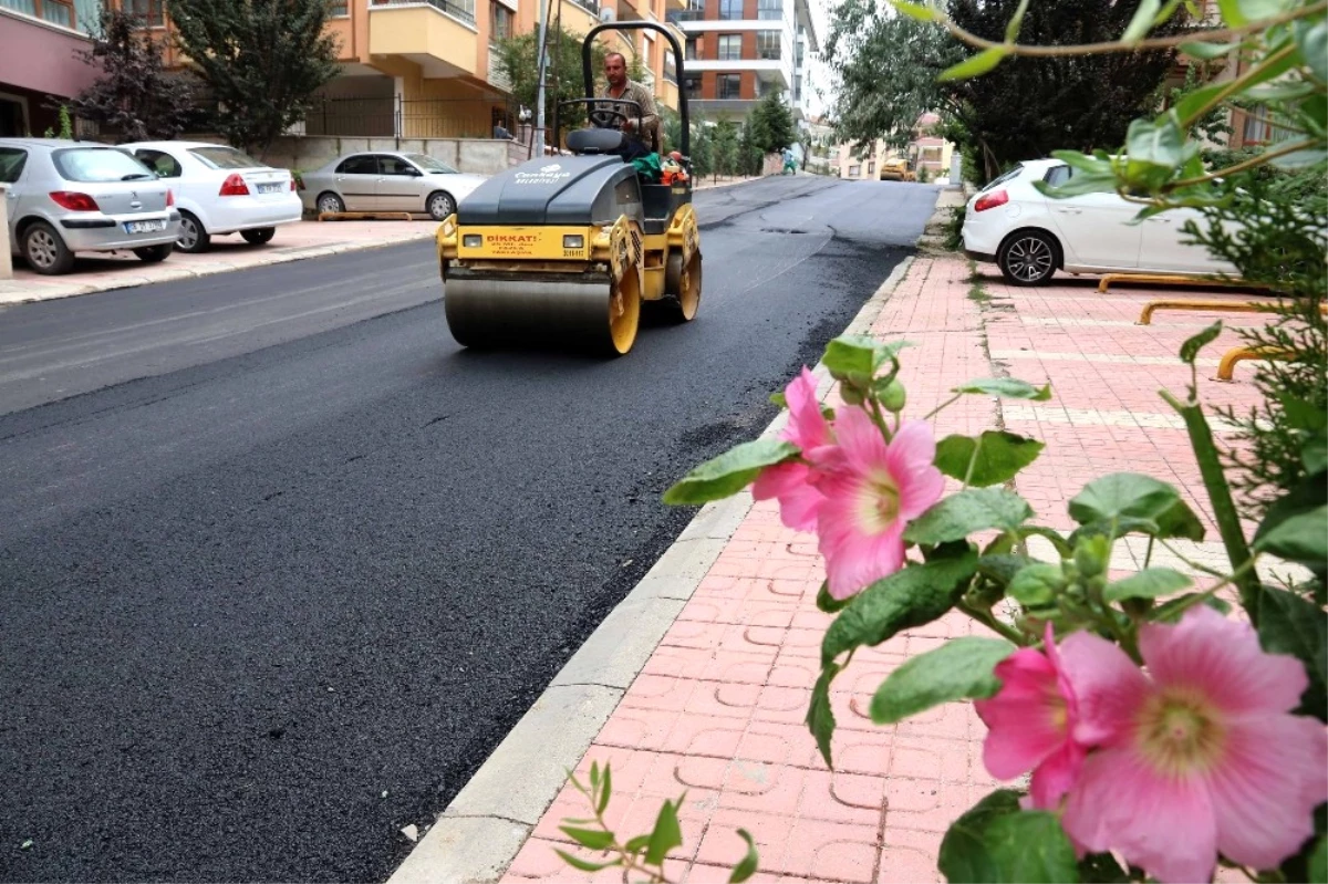 Gökkuşağı Asfaltla Bezendi